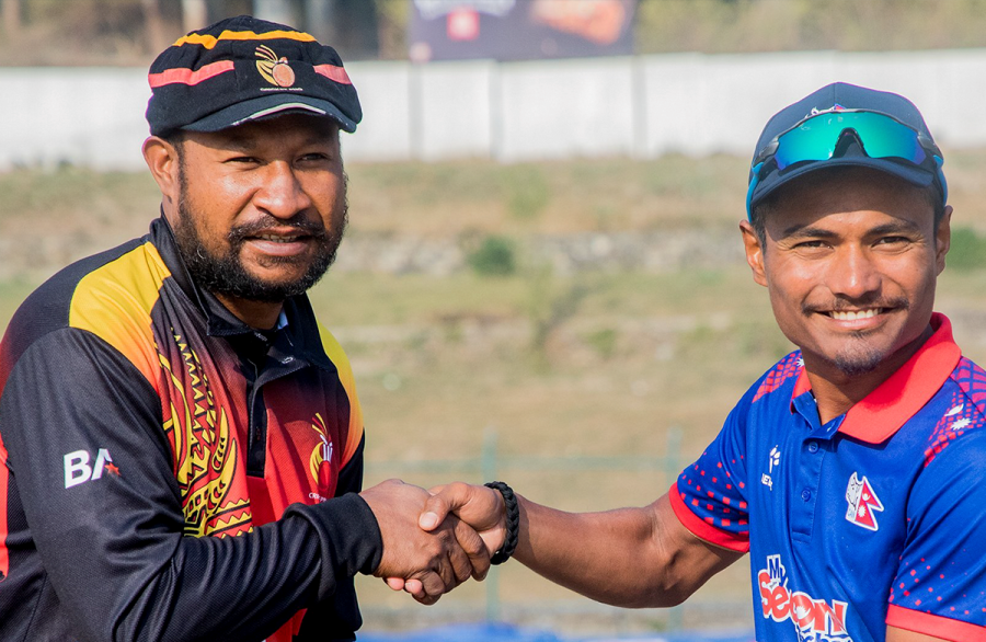आईसीसी विश्व क्रिकेट लिग टू : नेपाल र पपुवा न्युगिनी प्रतिस्पर्धामा